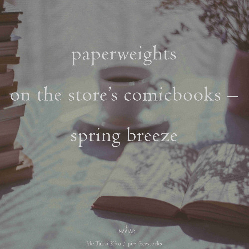 Weighing Paper [naviarhaiku587 - paperweights]