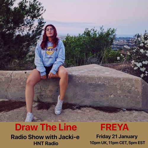 #188 Draw The Line Radio Show 21-01-2022 with guest mix 2nd hr by Freya