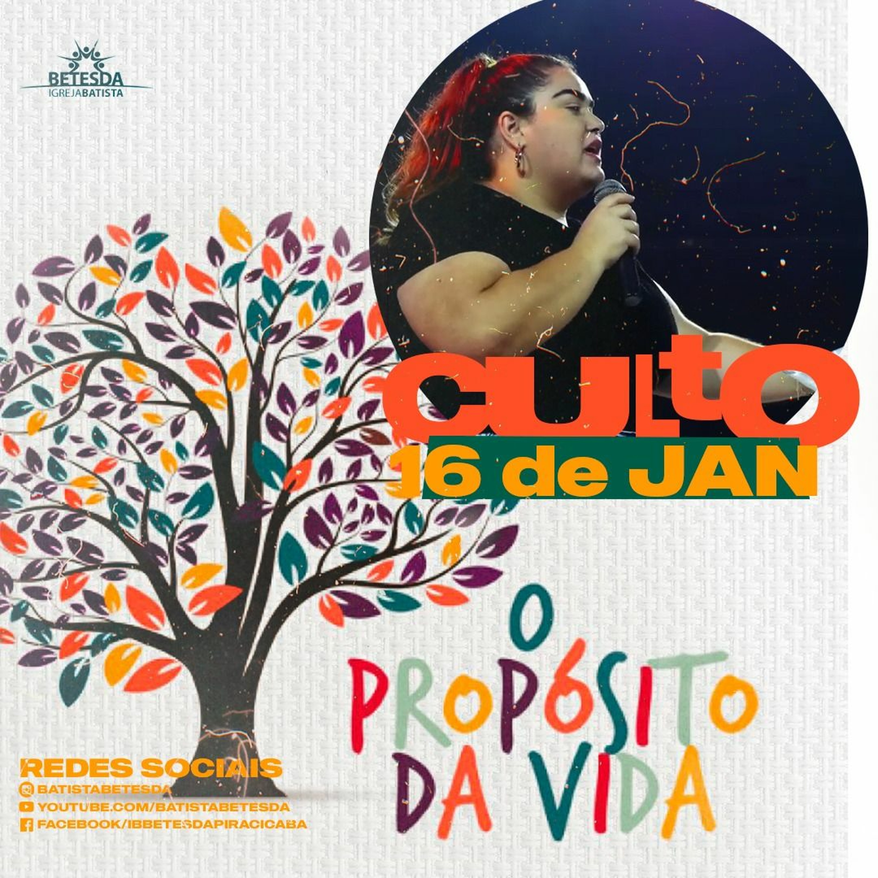 O propósito da vida | CULTO AO VIVO (16.01) - Thaís Basso episode artwork