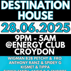 DESTINATION HOUSE MIXED BY ANTONY RANZ HOST SPIDEY G