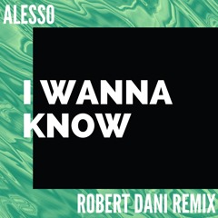 Alesso - I Wanna Know (Robert Dani Remix)