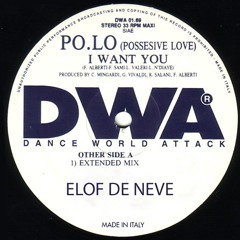 Elof de Neve presents Polo - I want you (Elof de Neve remix) (radio edit)