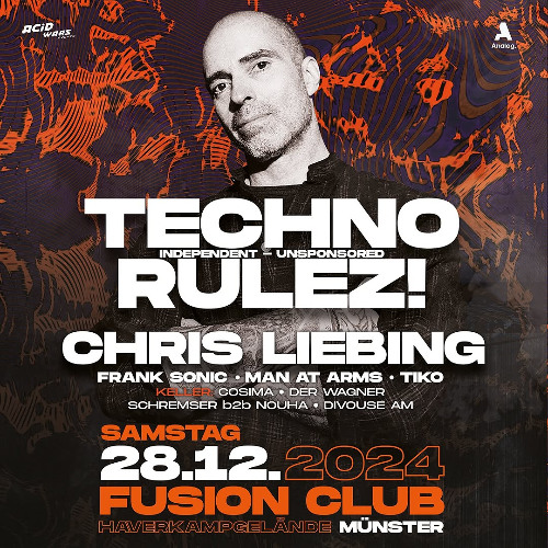 [Live-Recording] 28/12/2024 Techno Rulez! b2b w/ Nouha @ Fusion, Münster