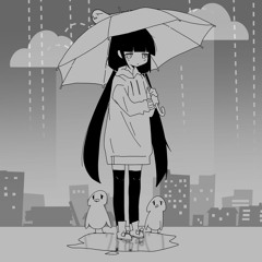 rainy boots but it's lofi