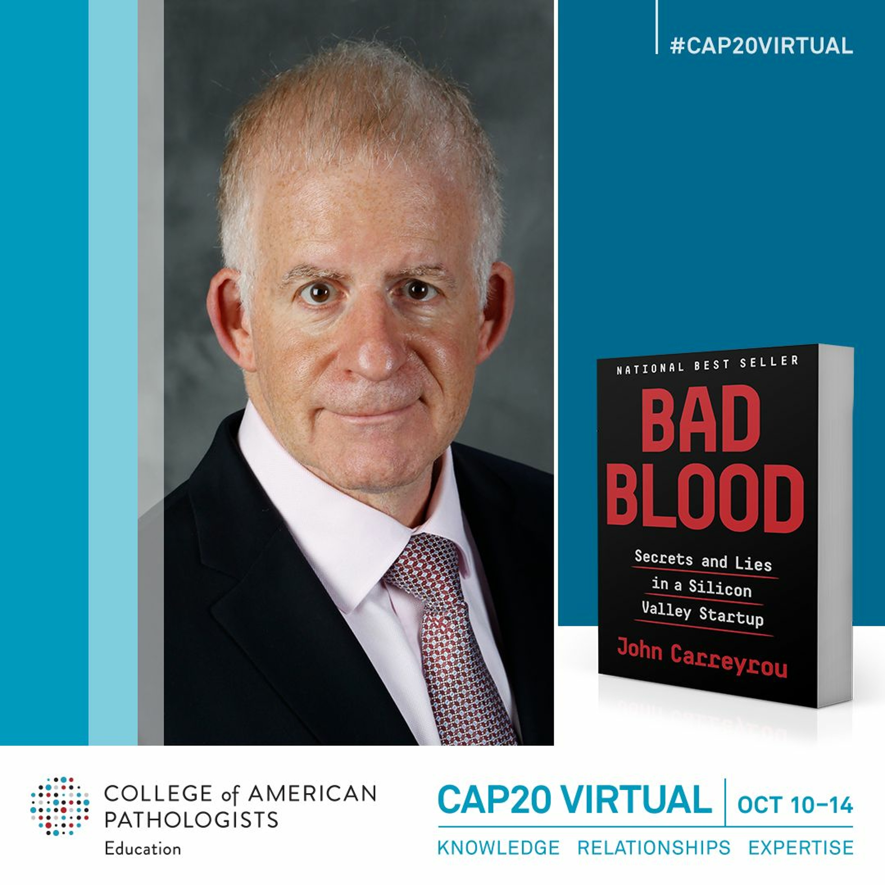 CAP20 Book Club Pick: Bad Blood--Secrets and Lies in a Silicon Valley Startup episode artwork