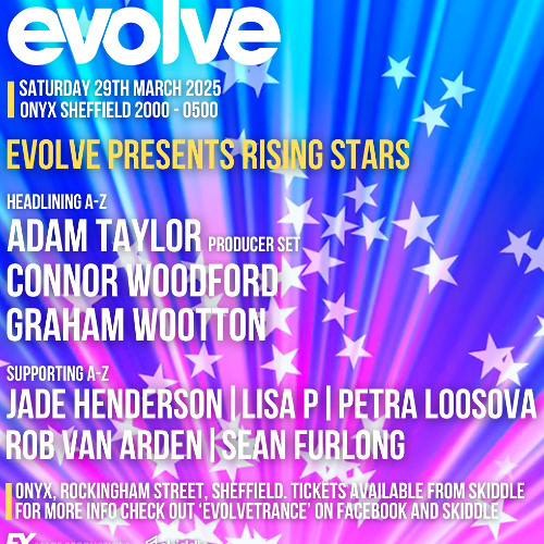 @ Evolve - Sheffield 29.03.25