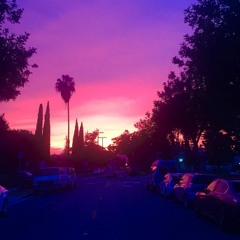 neon sunset