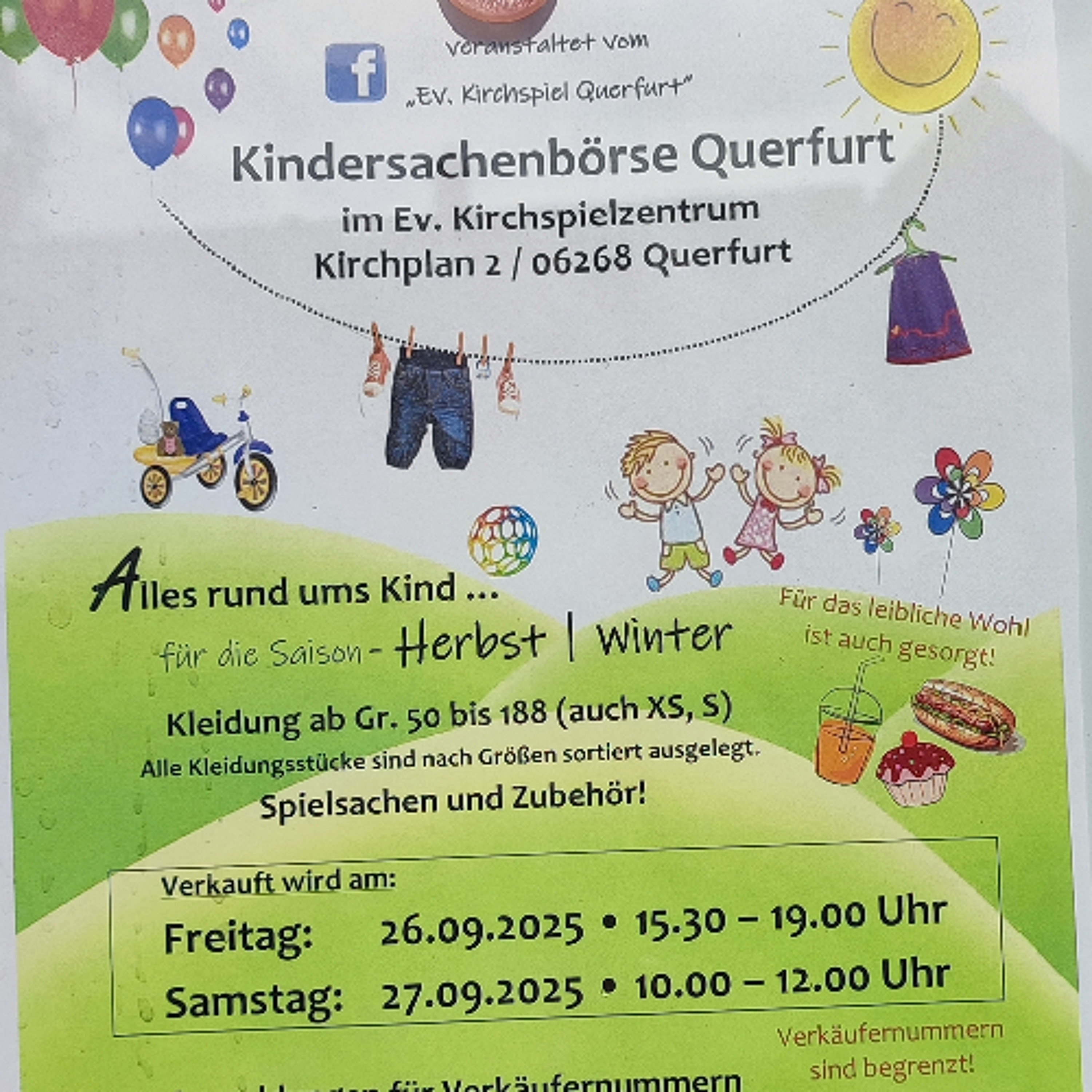 Win-Win-Situation Kindersachen-Börse in Querfurt