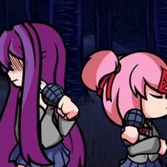 FNF Endless but Yuri and Natsuki Sing It UPDATED