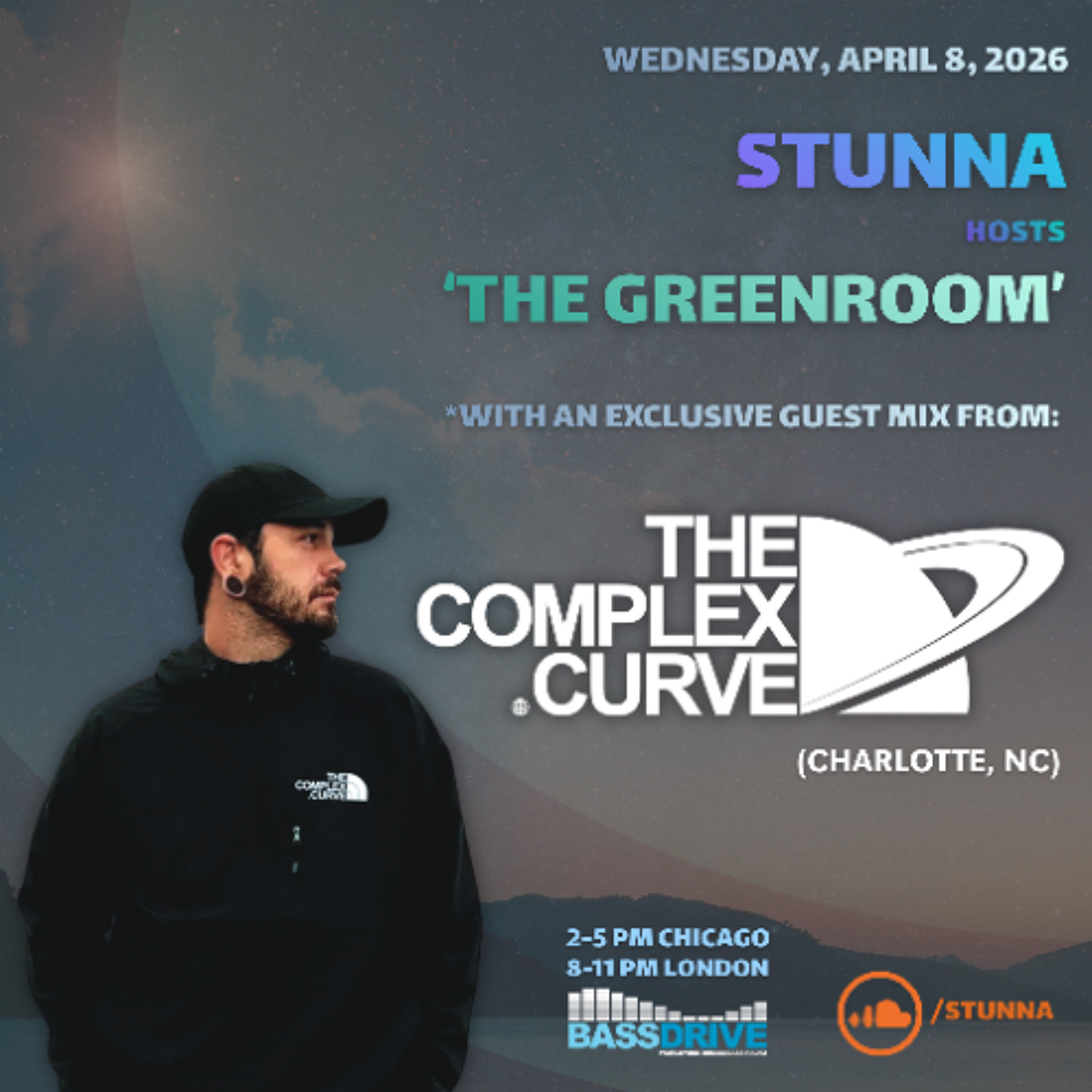 STUNNA Hosts THE GREENROOM with TheComplexCurve Guest Mix April 8 2026 episode artwork