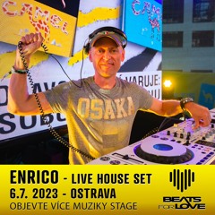 DJ Enrico - Beats For Love 2023 - Stage Objevte Více Muziky