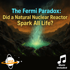 The Fermi Paradox - Did a Natural Nuclear Reactor Spark All Life?