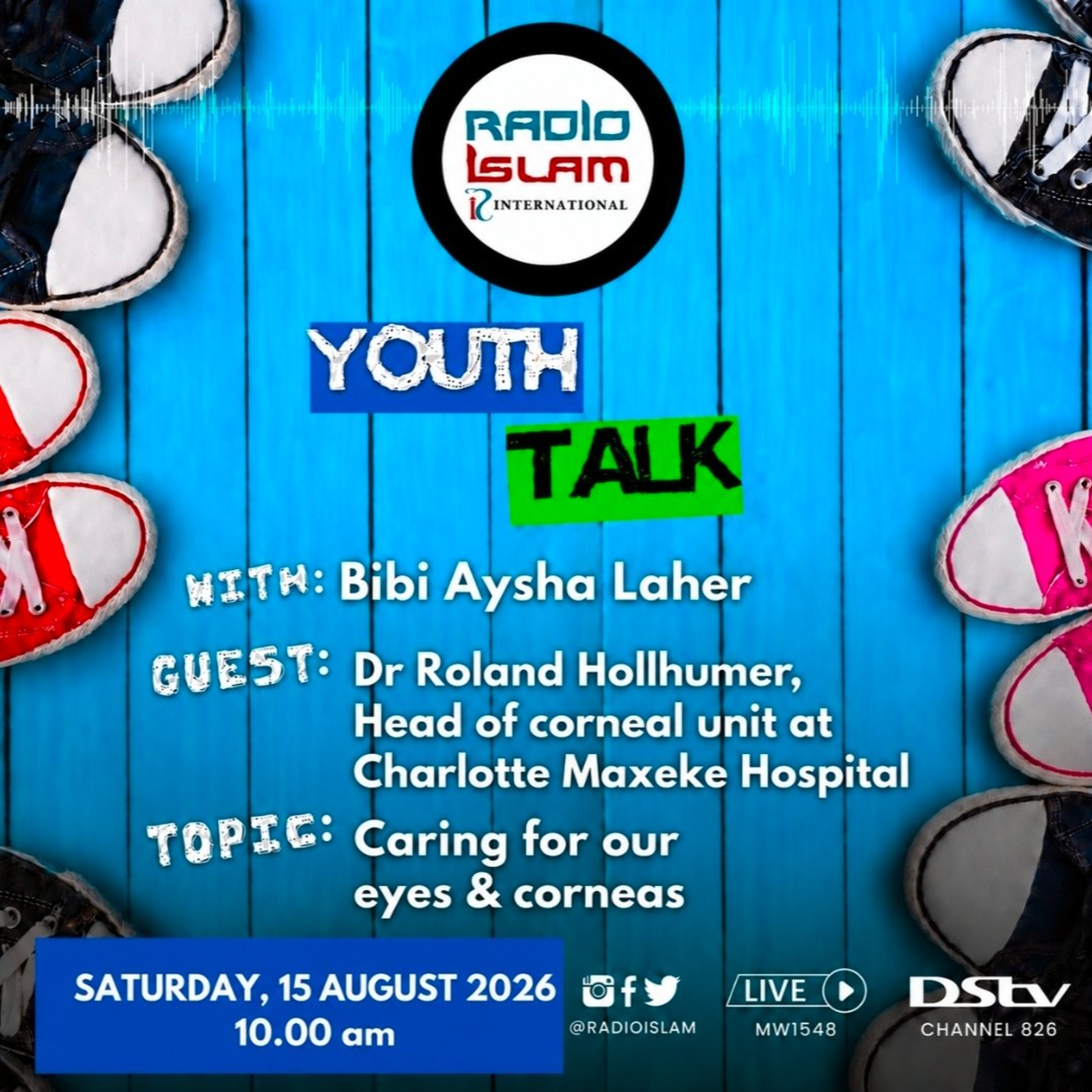 Caring for our eyes and corneas: Dr Roland Hollhumer, head of corneal unit at Charlotte Maxeke episode artwork