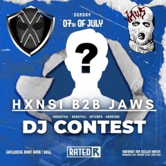 HXNSI B2B JAWS - Rated R DJ Contest - Boat Rave