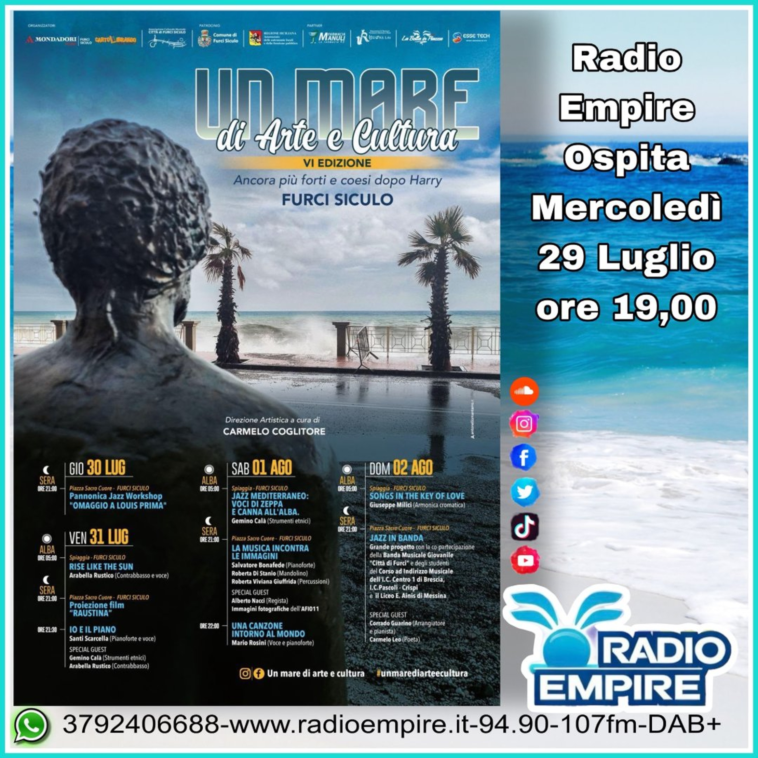 Radio Empire Ospita...Carmelo Coglitore 29 Luglio 2026 episode artwork
