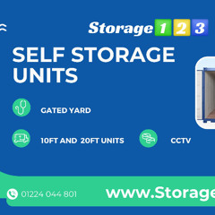 Reliable Self Storage Solutions in Aberdeen with Storage123 Ltd