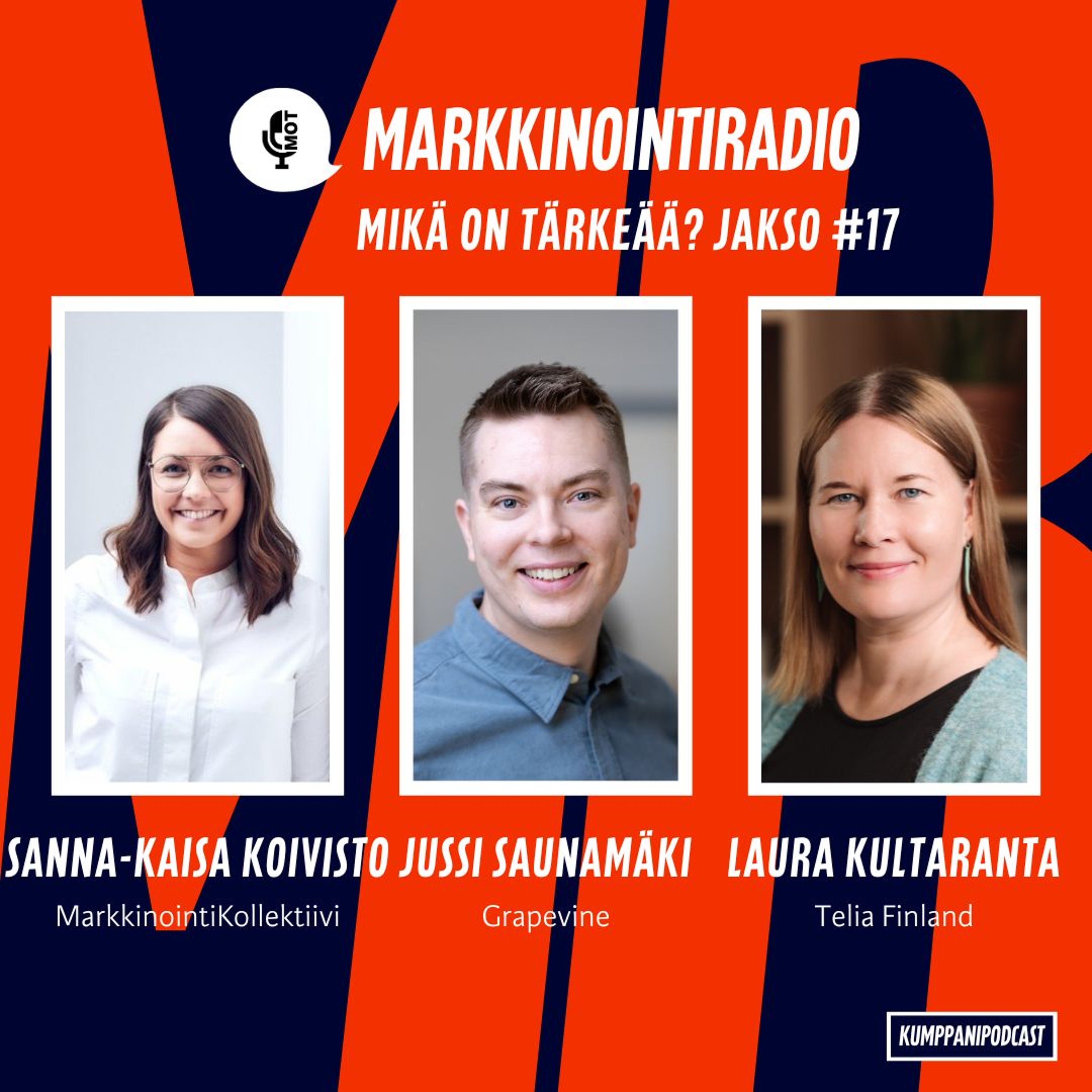 Mikä on tärkeää? - #17 - Case Vellamo - Kolmannen osapuolen evästeet - Tiimityö luovilla aloilla