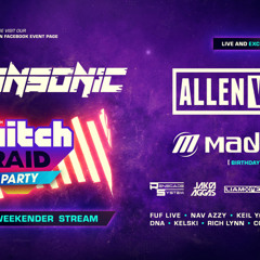 TRANSONIC TWITCH RAID PARTY - Keil Young Vinyl Set 21 - 03 - 2021