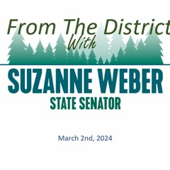 March 2nd, 2024 with State Senator Suzanne Weber