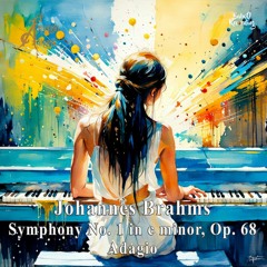 Johannes Brahms : Symphony No. 1 In C Minor, Op. 68 Adagio 🎵 Royalty-Free Classical Music 🎵