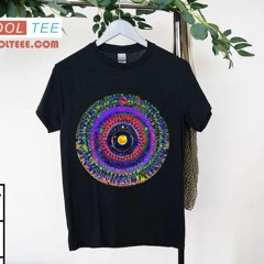 Tie Dye Mandala With Planets And Sun Dead Head Phish Hippie Psychedelic Shirt