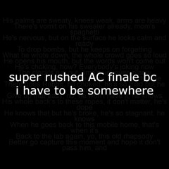 AC SEASON 3 FINALE