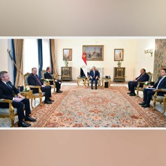 الرئيس عبد الفتاح السيسي يستقبل مفوض الاتحاد الأوروبي لسياسة الجوار والتوسع