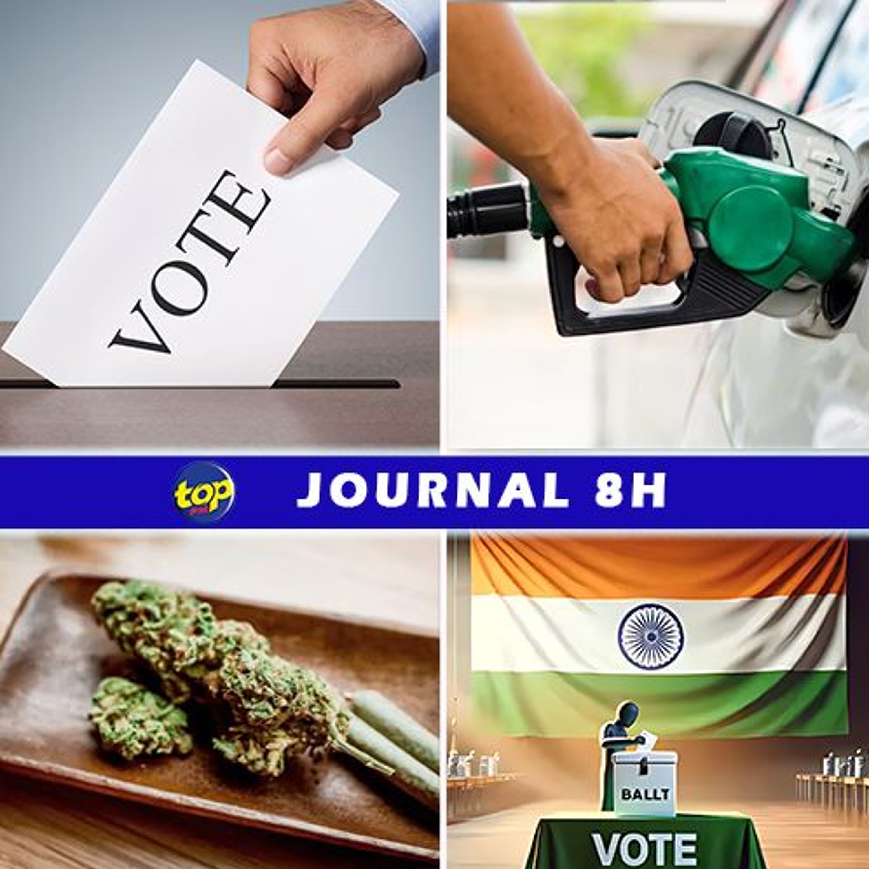 Le journal de 8H de ce samedi 25 mai 2024