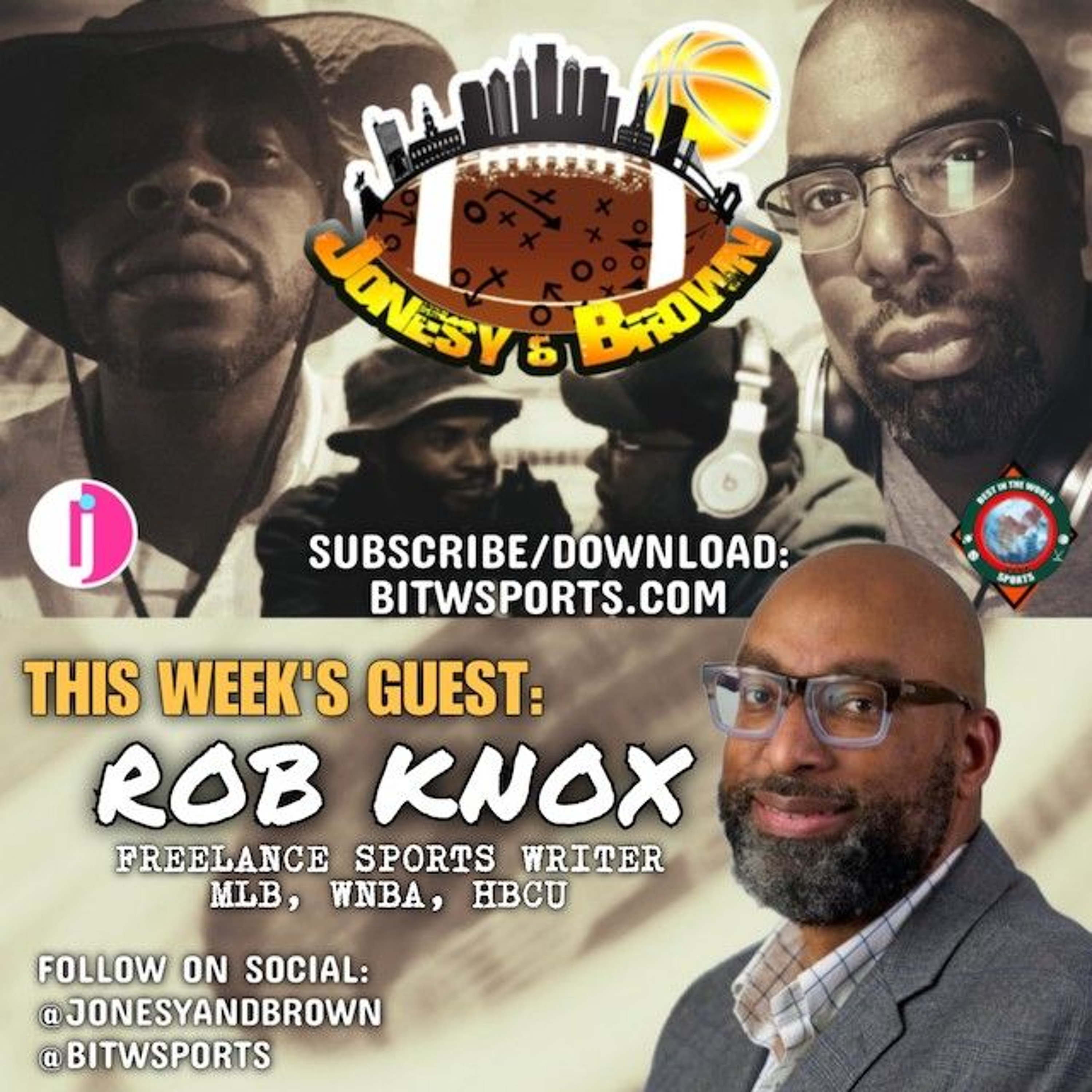 Jonesy & Brown Ep. 80 - Phillies enter the playoffs. Eagles limp into the bye. Guest: Rob Knox episode artwork