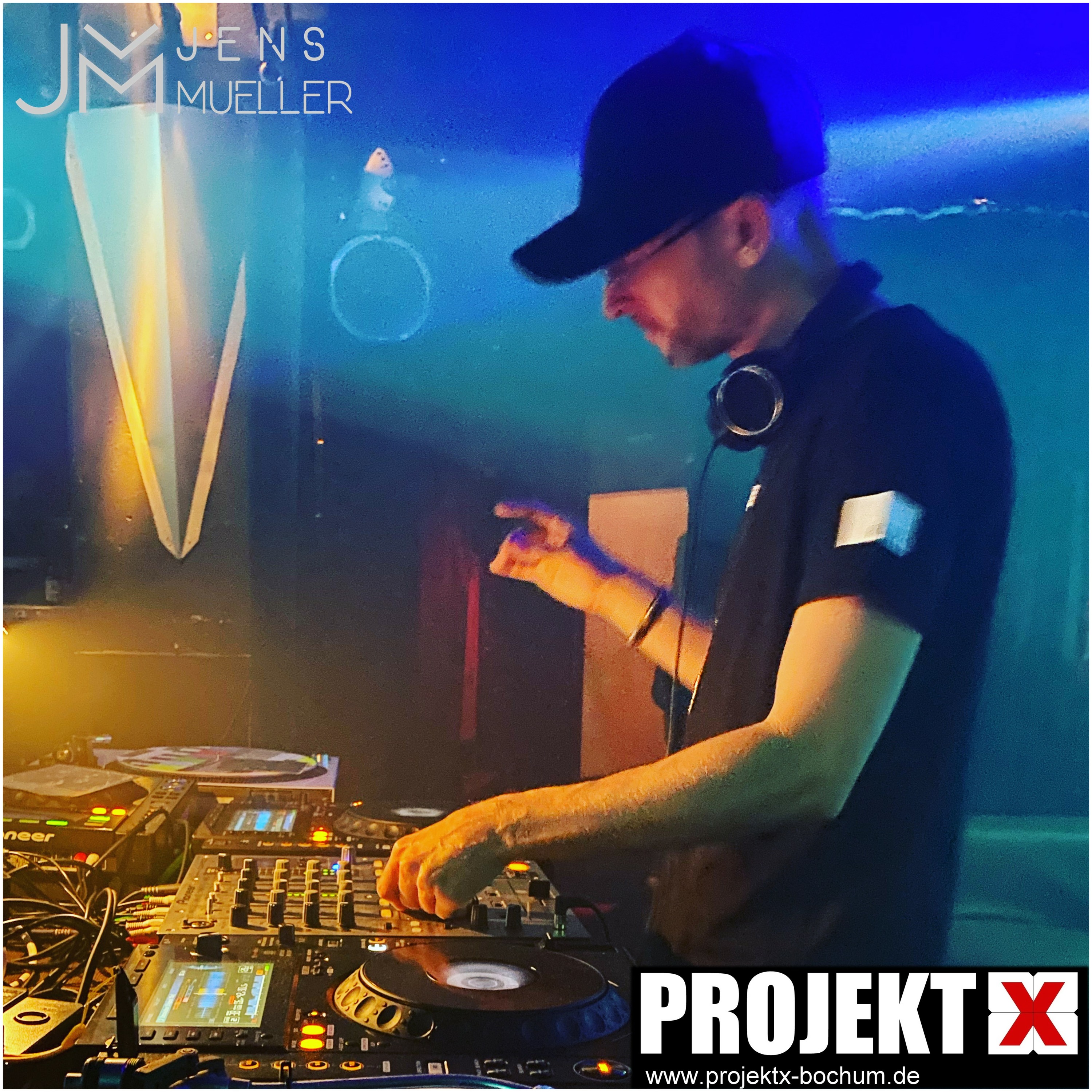 Jens Mueller @ Projekt X Club Bochum 03.07.2021 (WarmUp from TechHouse to Techno) episode artwork