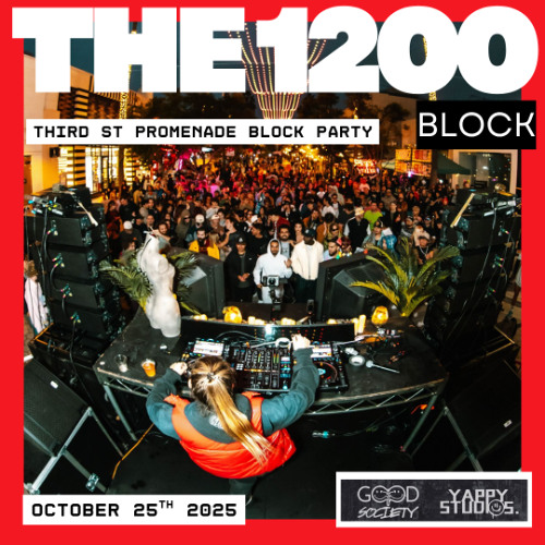 Third St Promenade: Good Society x Yappy Hour - 10.25