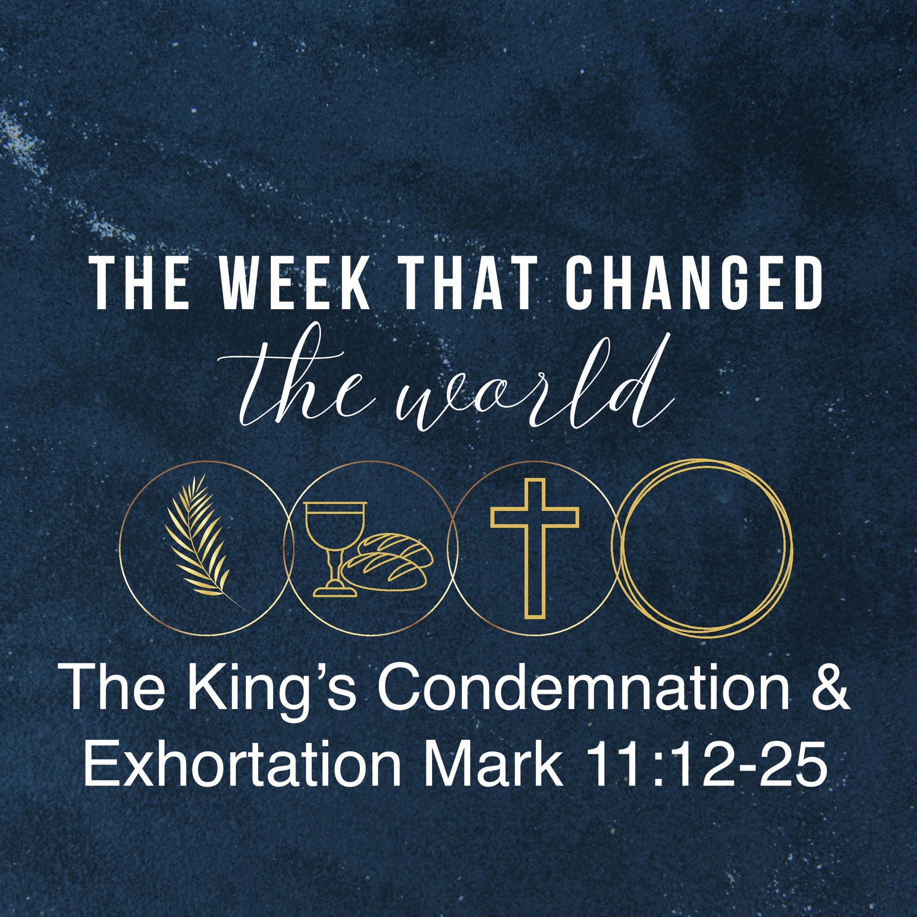 Oct 1/23 |The King’s Condemnation & Exhortation I Mark 11:12 - 25 I Meldon Lutzer episode artwork