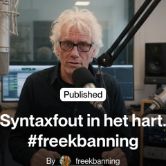 Syntaxfout in het hart  #freekbanning