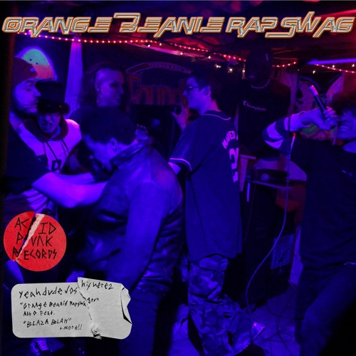 ORANGE BEANIE RAP SWAG ++