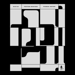 pinkman instore w/ pontoon bookings // 29.07.22 [vinyl only]