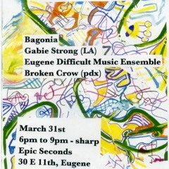 Bagonia live at epic seconds isis tape release 3/31/24