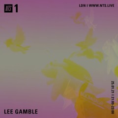 Lee Gamble — NTS Jan 21'