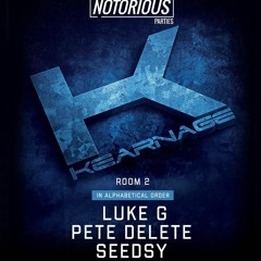 SEEDSY @ Notorious Parties -  Kearnage Belfast 22-10-2022