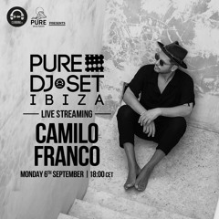 Camilo Franco at Pure Ibiza Radio / Clubbing TV - 06/09/2021