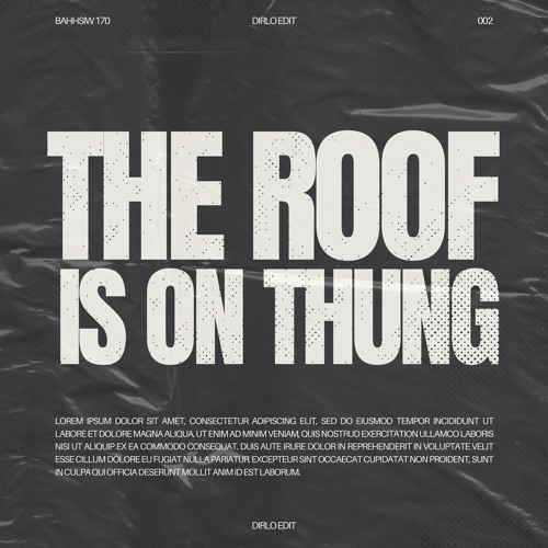 The Roof Is On Tung (Dirlo Edit) (Extended mix click buy) FREE DL