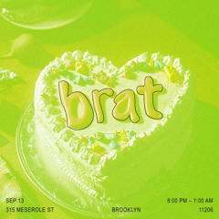 BRAT Summer UK Garage Special