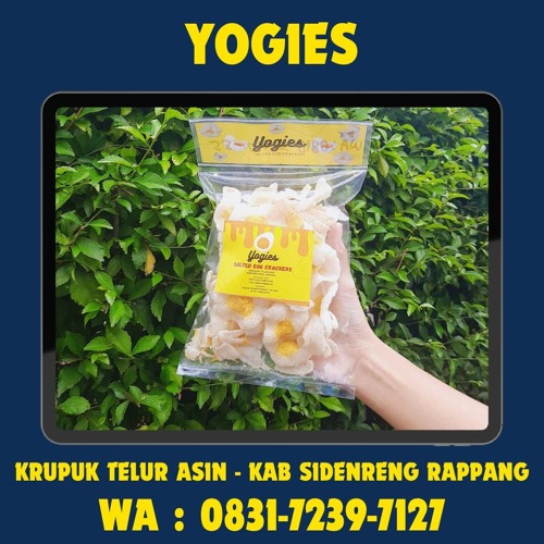 0831-7239-7127 (YOGIES), Kerupuk Telur Asin Kab Sidenreng Rappang