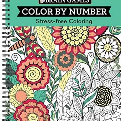 [Get] [PDF EBOOK EPUB KINDLE] Brain Games - Color by Number: Stress-Free Coloring (Green) by  Public