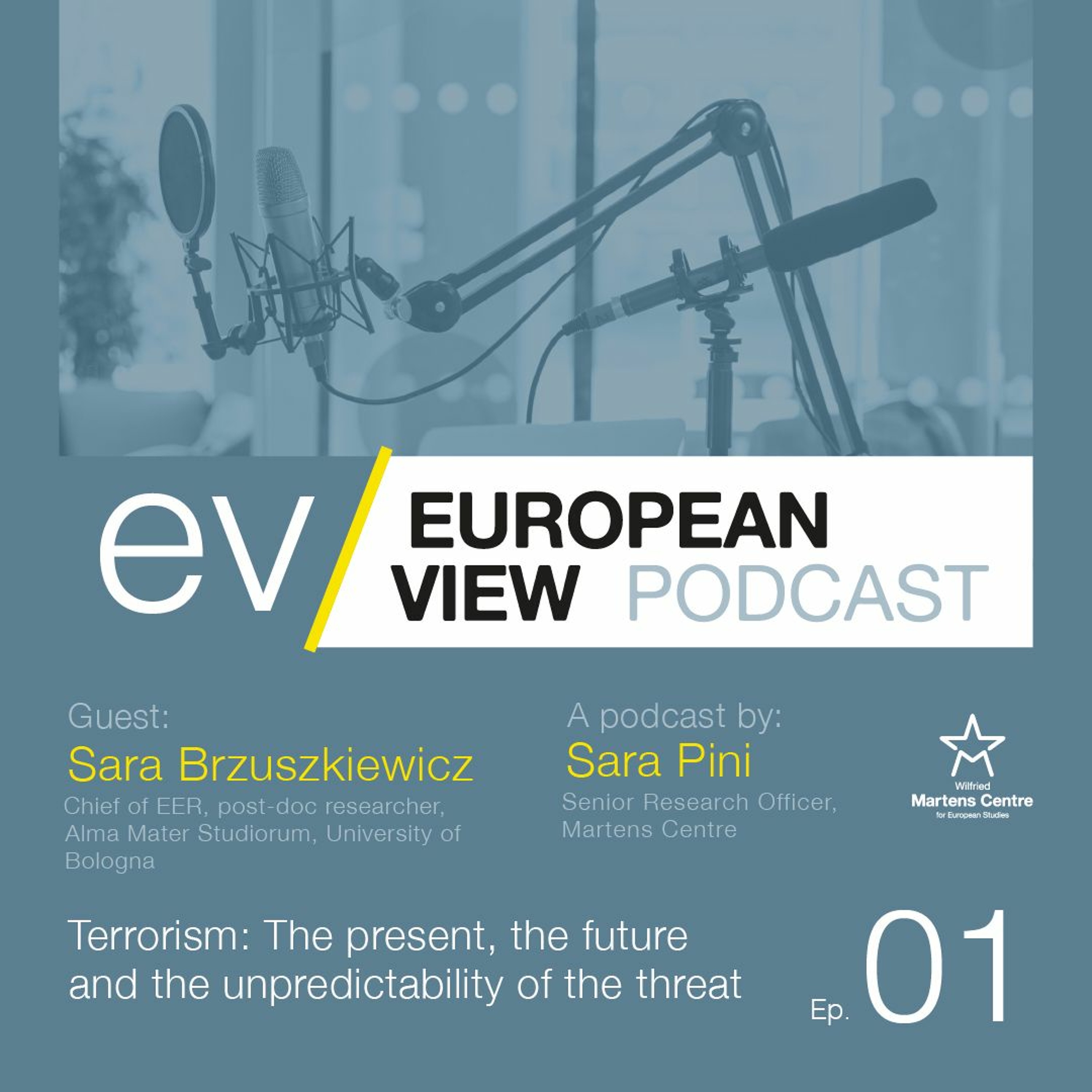 Terrorism: The Present, Future and Unpredictability of the Threat – with Sara Brzuszkiewicz episode artwork