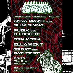 Dj Osh-Kosh - Reactor 4 @ The Crown Bristol, 11/01/25 Promo Mix 2025 (Free Download)