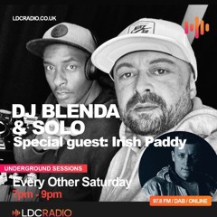 Blenda & Solo with special guest Irish Paddy Underground Sessions 14 JUN 2025