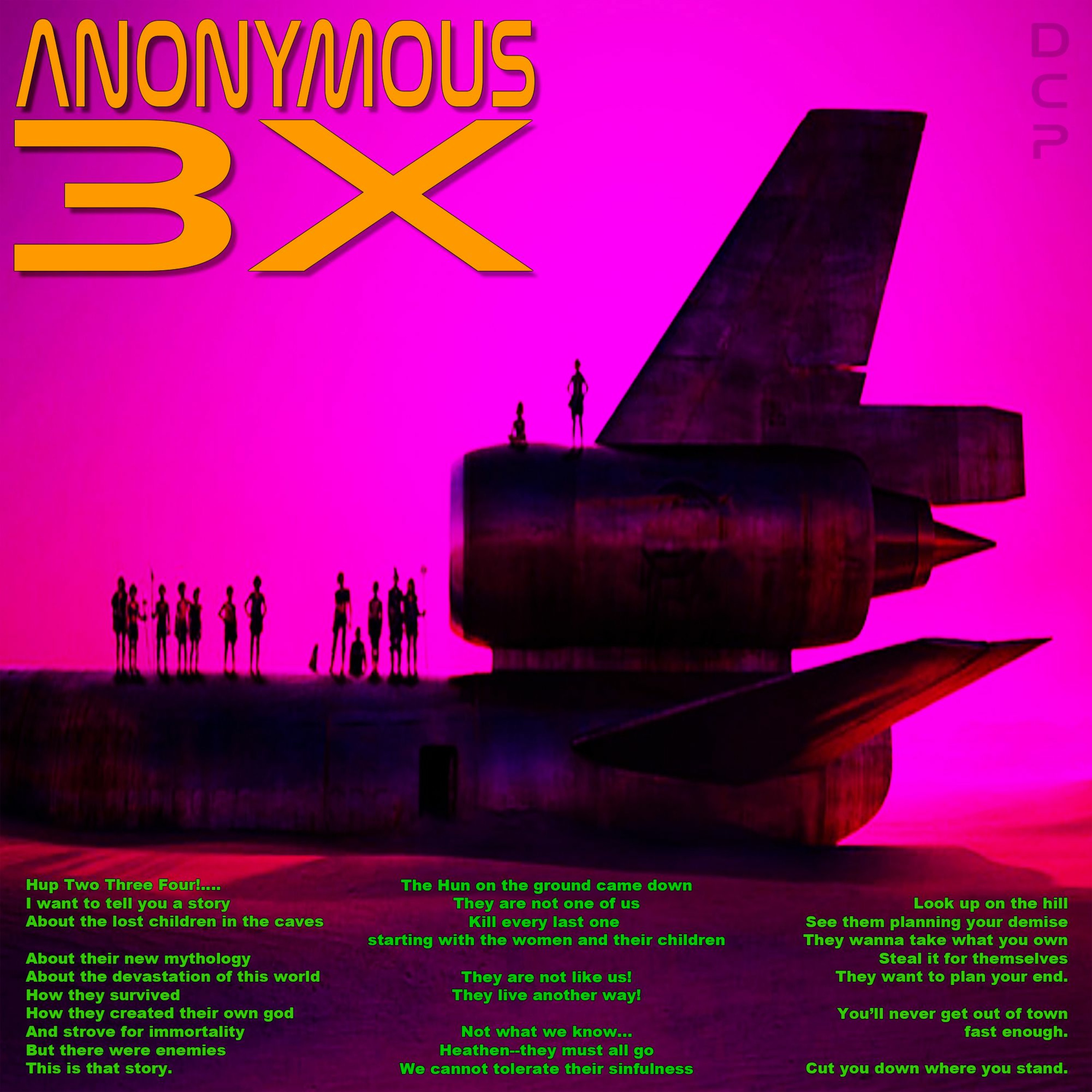 ANONYMOUS 3X - DCP episode artwork