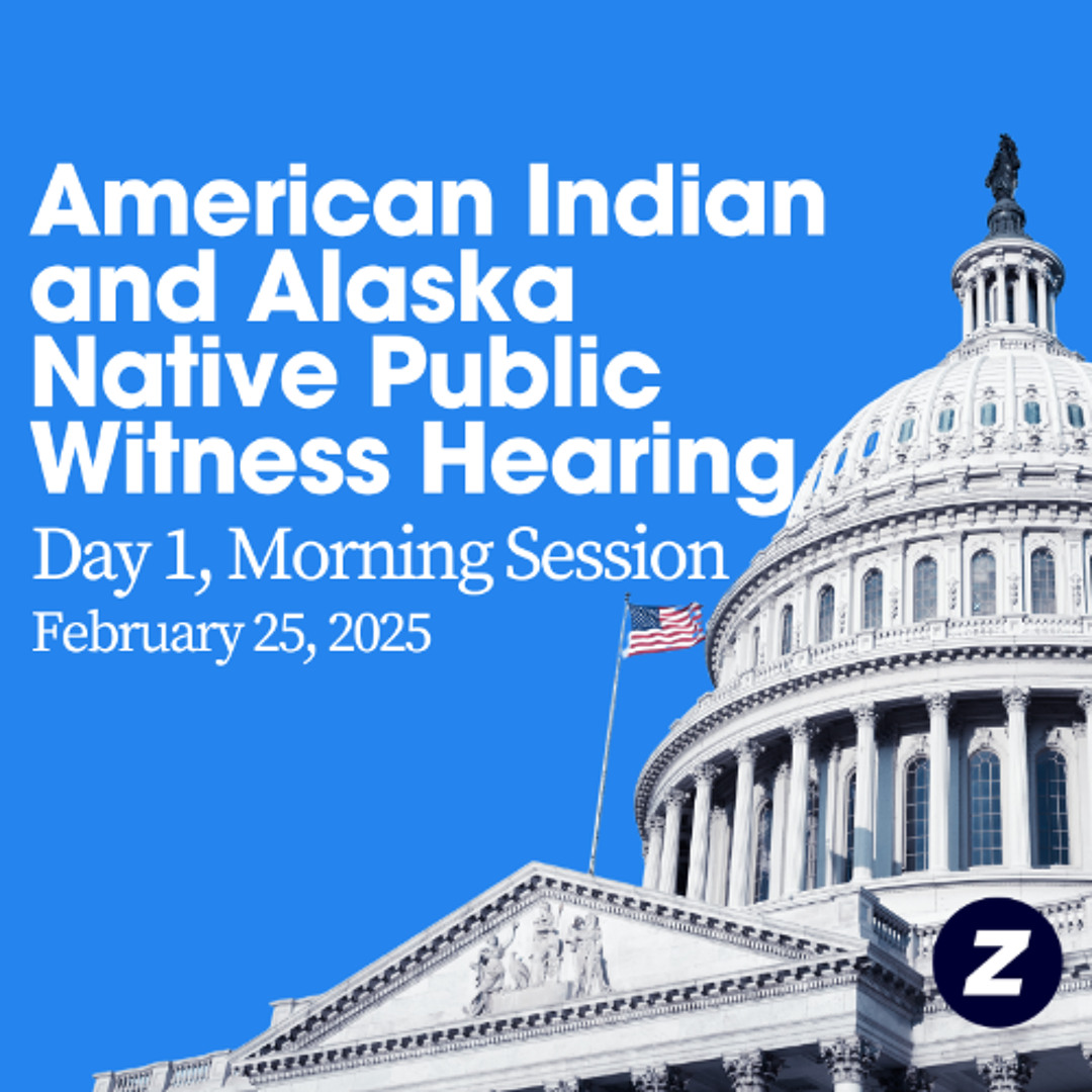 American Indian and Alaska Native Public Witness Hearing Day 1, Morning Session