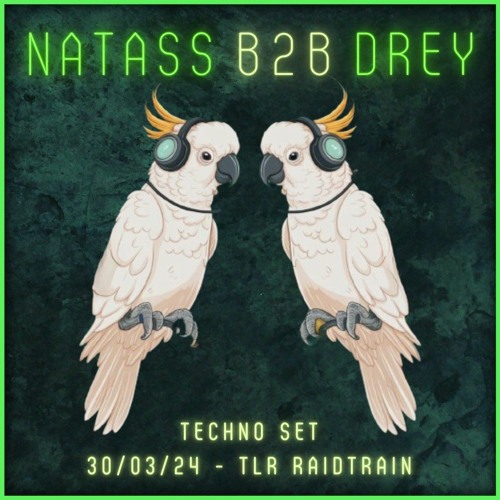 Natass b2b Drey - Banging Techno Set - Techno Legends Raidtrain #02