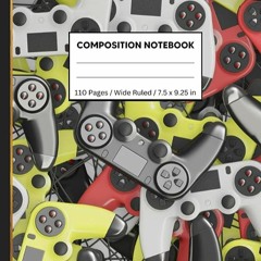 ⚡️ DOWNLOAD EPUB Composition Notebook Video Game Full